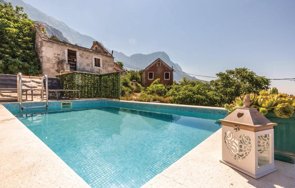 Villa Kristina - Ferienhaus Baska Voda - Topici, Private Outdoor Swimmingpool, Wifi Exteriér fotografie